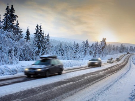 Important notes about driving in winter conditions
